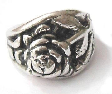 Anel Templario - Rosa: Sigillum Militie Templi