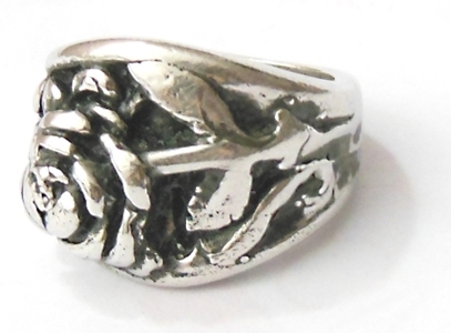 Anel Templario - Rosa: Sigillum Militie Templi