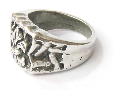 Anel Anel Flor de lis Macon