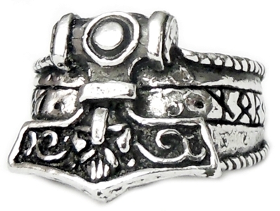 Anel Martelo De Thor