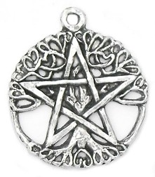 Pingente pentagrama tree of life