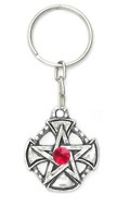 Chaveiro pentagrama wicca