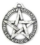 Pingente pentagrama wicca