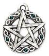 Pingente pentagrama wicca