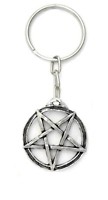 Chaveiro pentagrama invertido