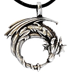 Pingente drag�o-oroborus