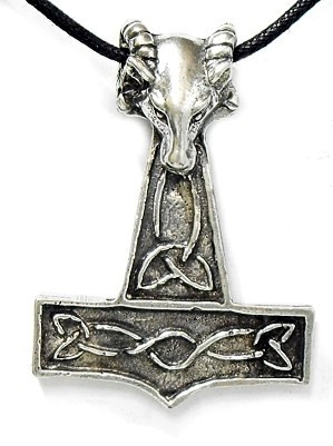 Colar Thors Hammer Ramshead