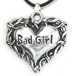 Colar Cora��o Bad Girl