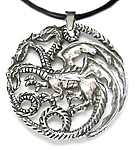 Colar Dragao Targaryen Daenerys