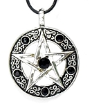 Colar Pentagrama 6 critais