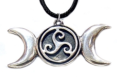 Colar Triluna com Triskle