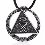 Colar Olho da Provid�ncia Ouroboros