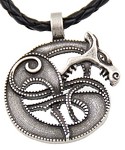 Colar Serpente Do Mar Viking Jormungand