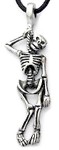 Pingente Esqueleto Enforcado gotica