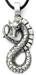 Pingente Drag�o-serpente gotica