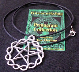 Colar pentagrama wicca