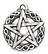 Colar pentagrama wicca