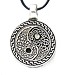 Colar Medalha Ying-yang