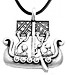  Pingente Drakkar Barco Viking  Navio
