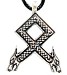  Pingente  Viking Runico N�rdico Runa Odal 
