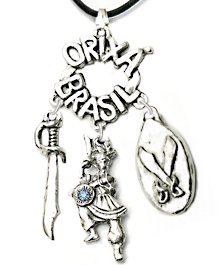 ogum - colar berloque Orix�