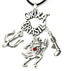 Ex� - colar berloque Orix�