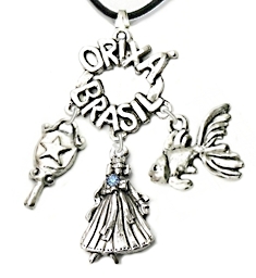 iemanja - colar berloque Orix�