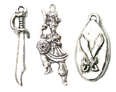 berloque ogum  e seus s�mbolos