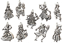 Berloques - cole��o de orixas