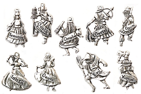 Berloques - Nove Orixas populares