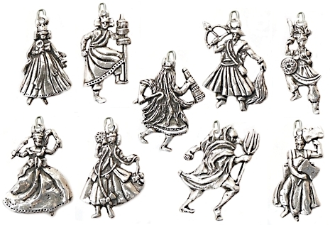 Berloques - Nove Orixas populares