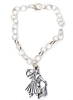 oxossi - Pulseira corrente Orix�