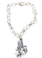 Oxum - Pulseira corrente Orix�