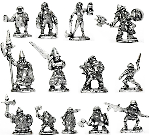 Heróis miniaturas rpg
