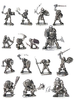 Dungeon Monstros miniaturas rpg