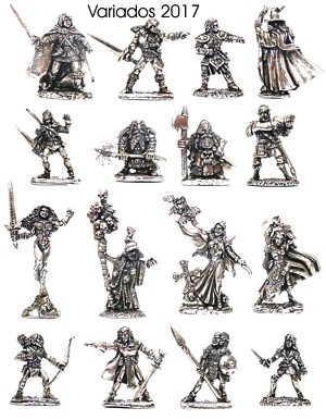 Ra�as Variadas miniaturas rpg