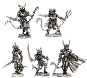 Tieflings miniaturas rpg