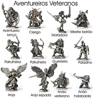  Aventureiros veteranos rpg