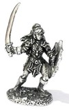 miniatura rpg  Elfa espada escudo