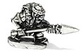 miniatura rpg  Goblin Lan�a Avan�ando