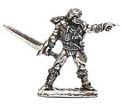 miniatura rpg Guerreiro Apontando