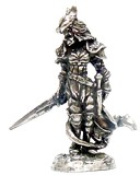 miniatura rpg Tiefling Guerreira