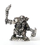 miniatura rpg  An�o Guerreiro com Torcha