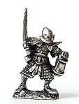 miniatura rpg Guerreiro com lanterna 