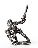 miniatura rpg Elfo espada e escudo