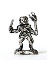 miniatura rpg  halfling com tocha