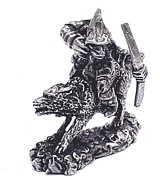 miniatura rpg Goblin arqueiro no Lobo