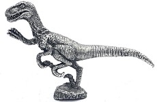 miniatura rpg  Dinosauro Velociraptor 