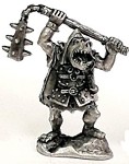 miniatura rpg Orc-Cara-de-Porco Mangual