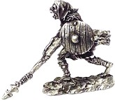 miniatura rpg Gnoll Lan�a e escudo